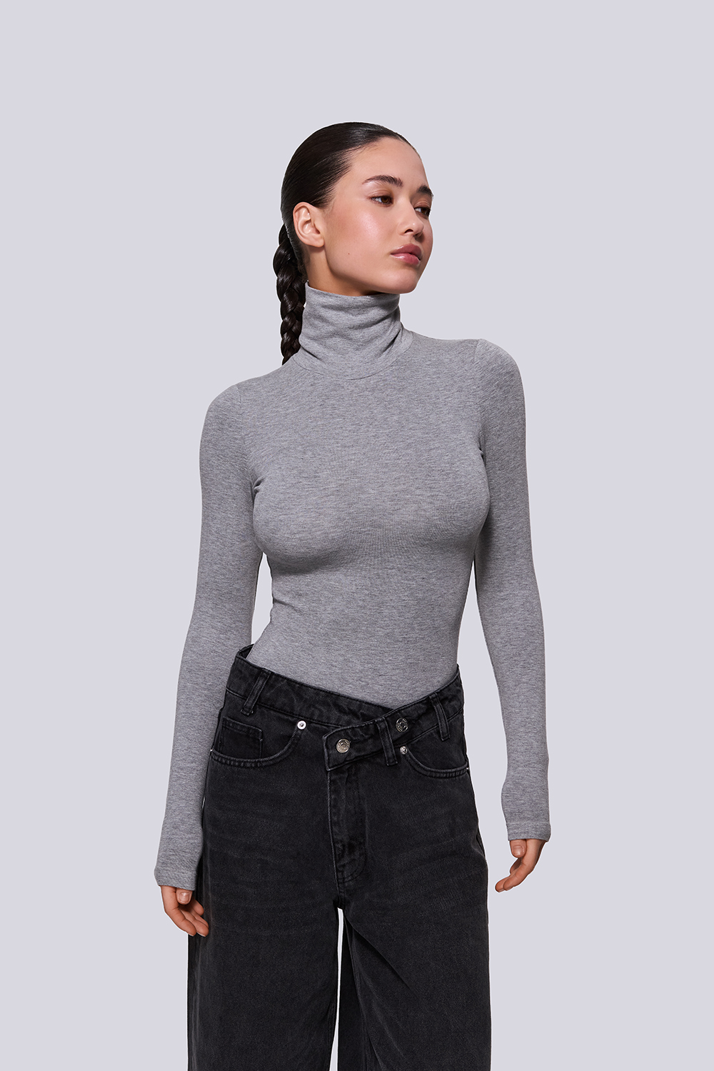 БОДІ З ВИСОКИМ КОМІРОМ