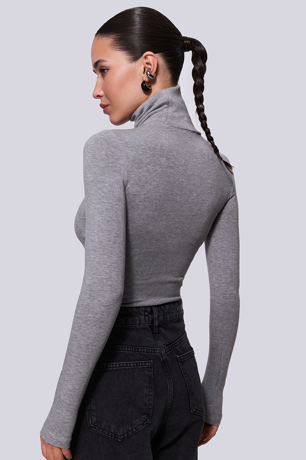 БОДІ З ВИСОКИМ КОМІРОМ