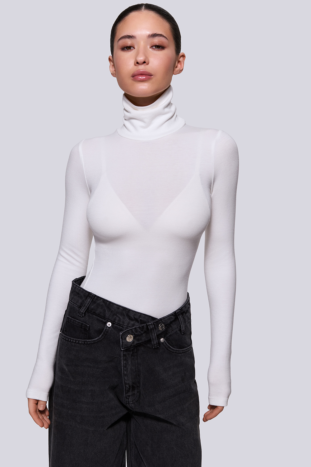 БОДІ З ВИСОКИМ КОМІРОМ