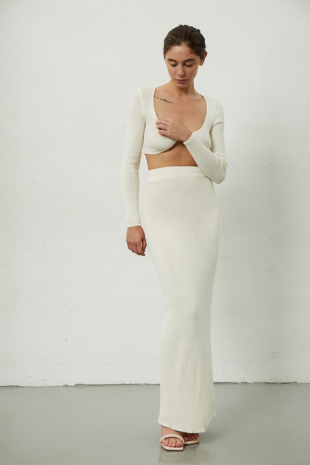 トップス Plage Knit Bra Top リアルバイ♡ HALTER NECK KNIT トップス ホルターネック大好き