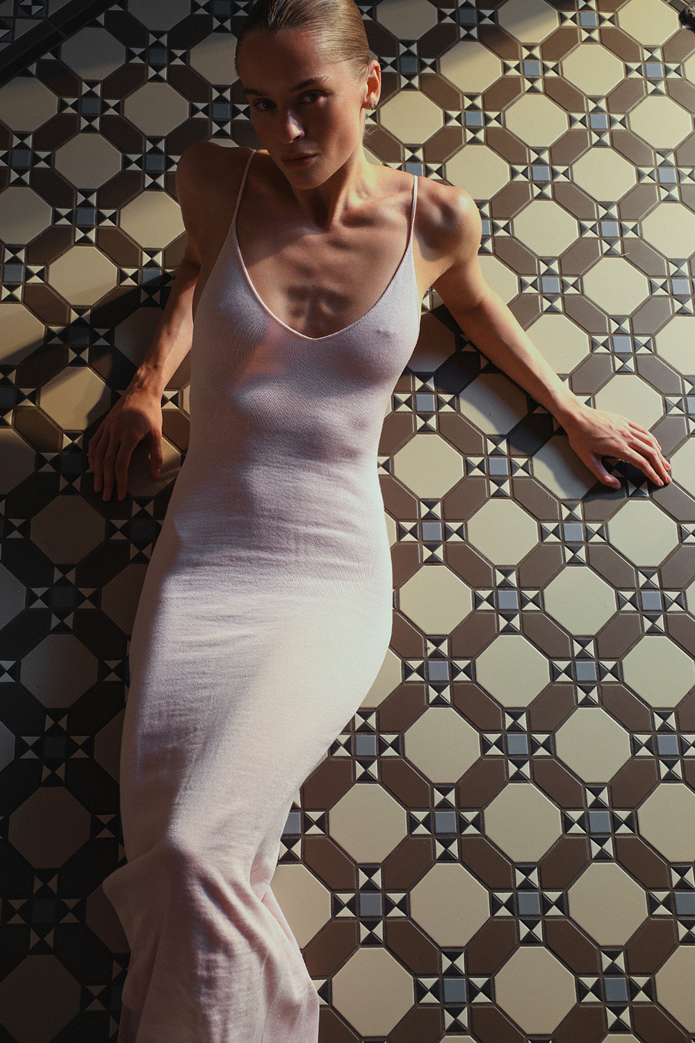 СУКНЯ ТРИКОТАЖНА МАКСІ