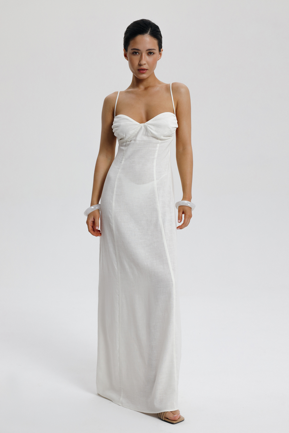 СУКНЯ МАКСІ НА БРЕТЕЛЯХ