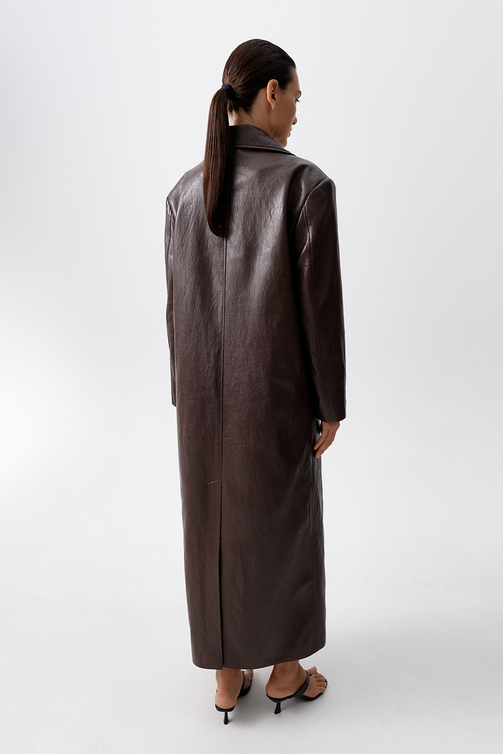 ТРЕНЧ З ЕКОШКІРИ