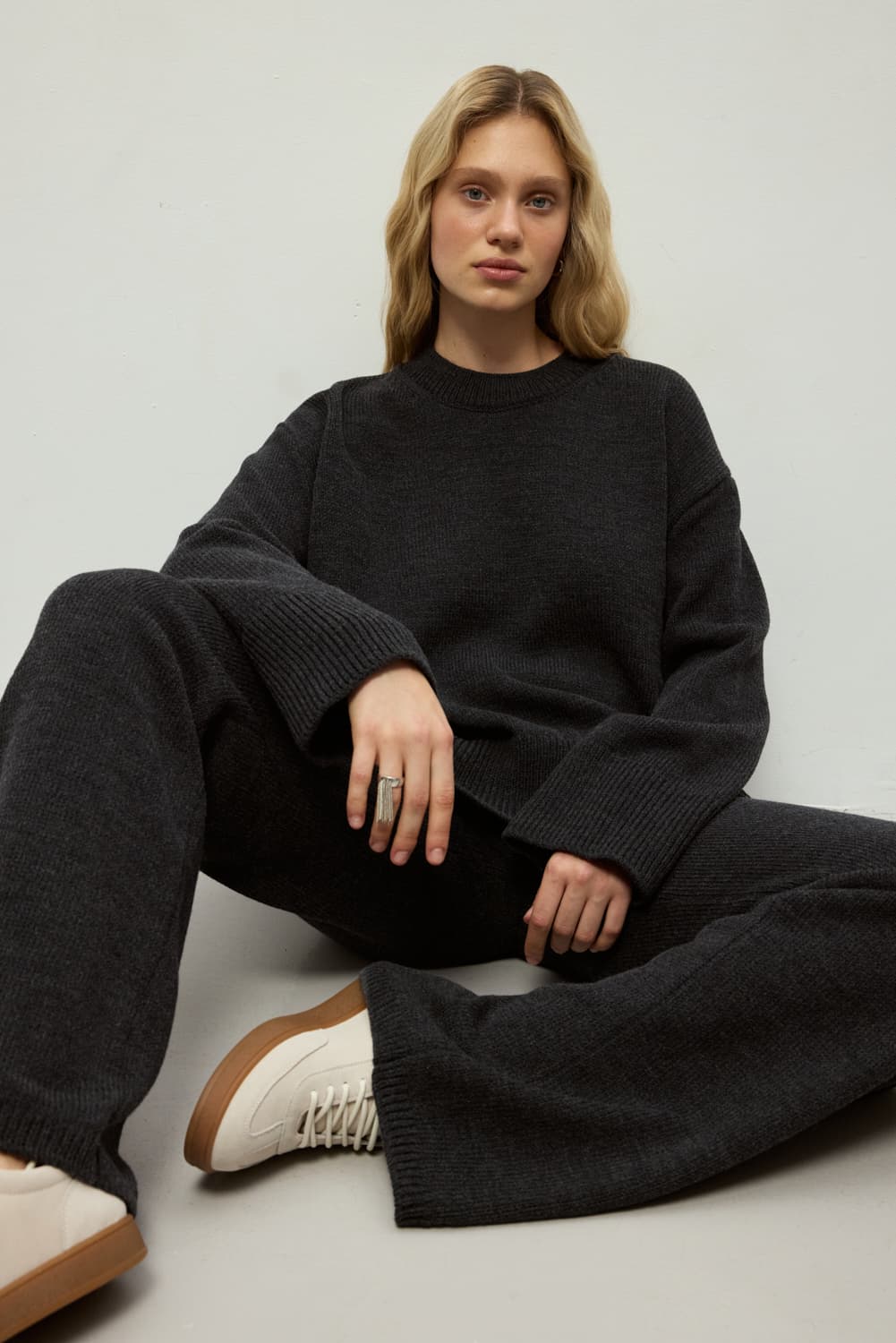 ШТАНИ З ДОДАВАННЯМ ВОВНИ МЕРИНОСА