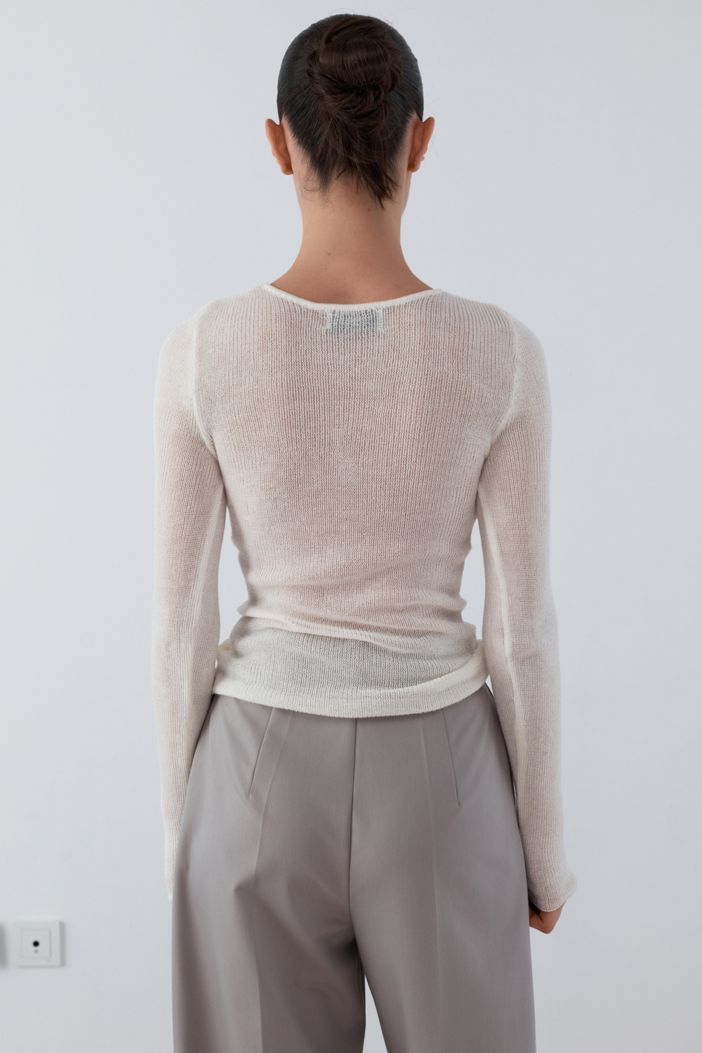 ДЖЕМПЕР НАПІВПРОЗОРИЙ