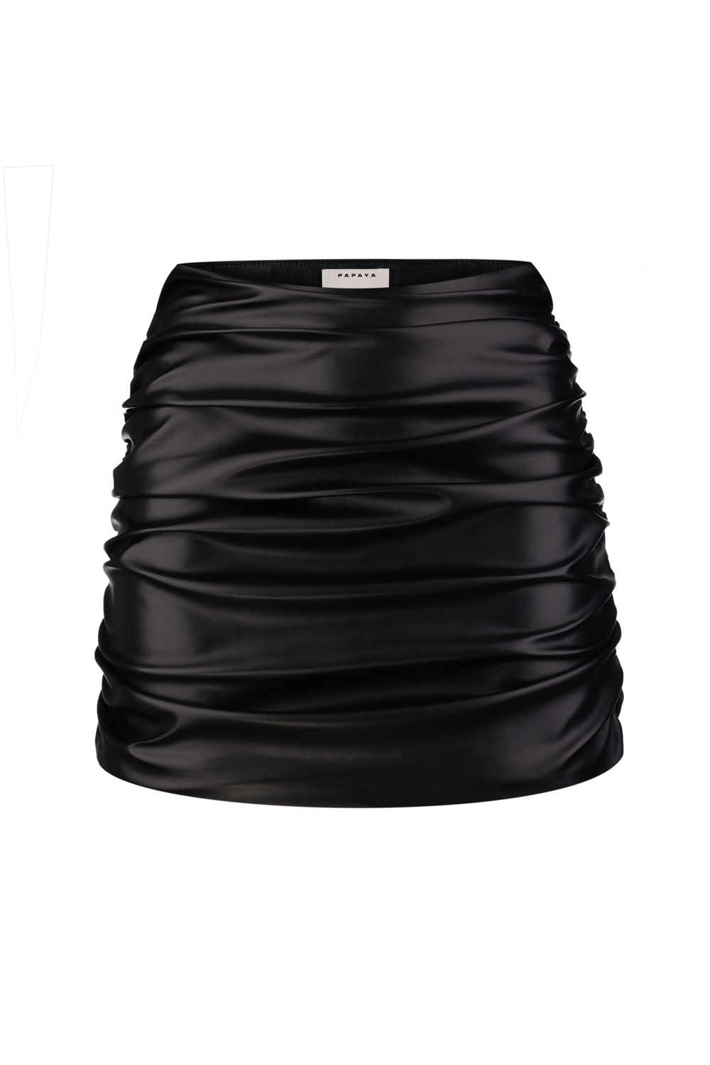 СПІДНИЦЯ МІНІ З ДРАПУВАННЯМ