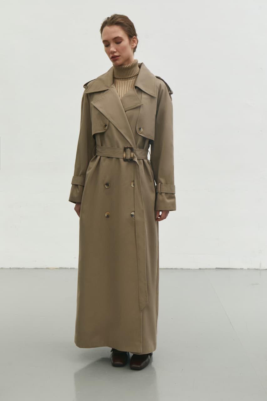 MAXI TRENCH COAT - buy at PAPAYA |Ukrainian brand