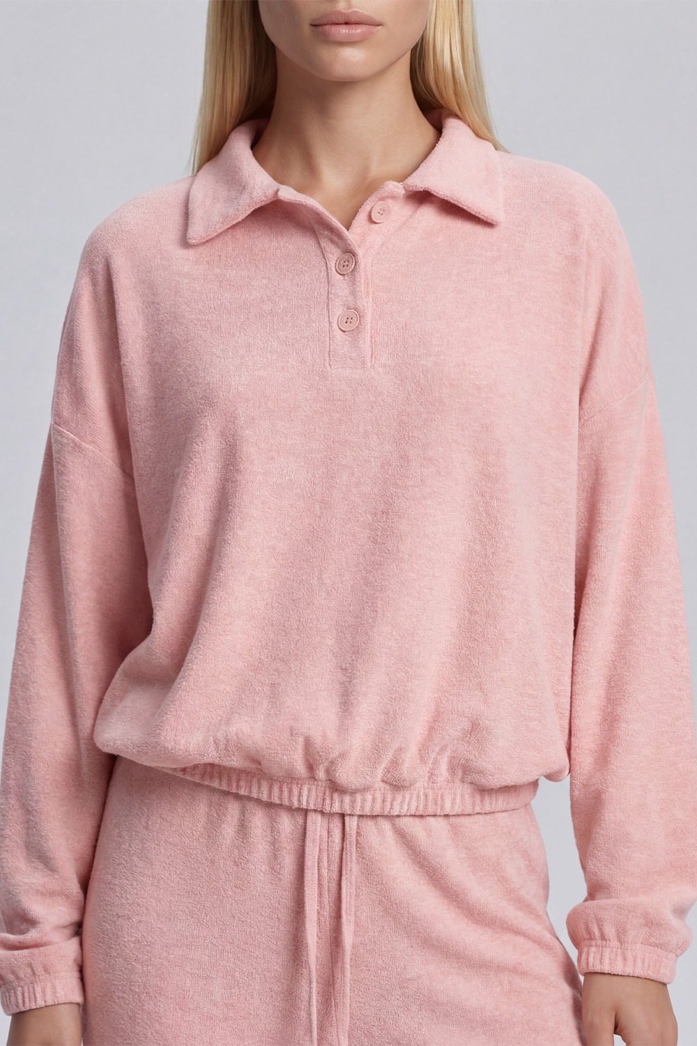 СВІТШОТ ІЗ КОМІРОМ ПОЛО