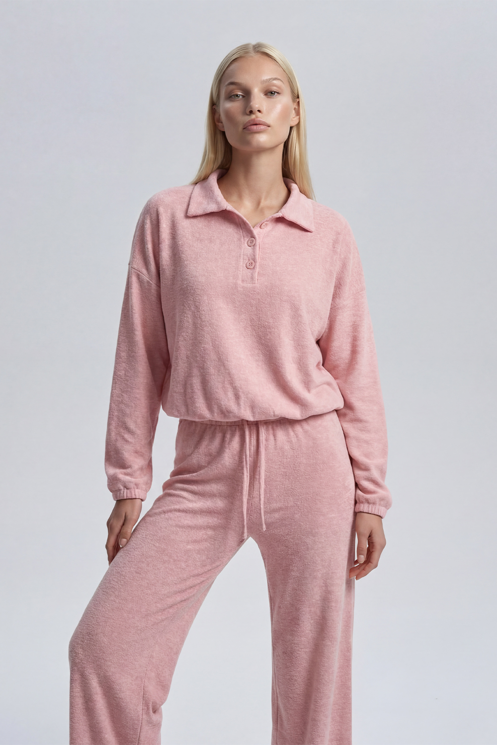 СВІТШОТ ІЗ КОМІРОМ ПОЛО