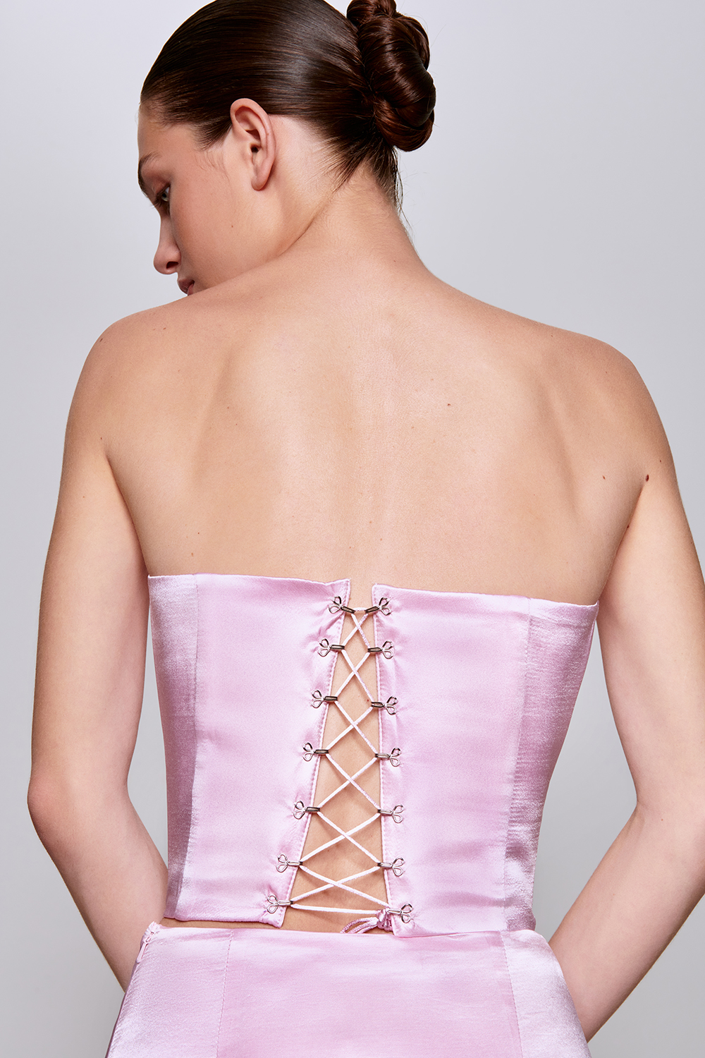 КОРСЕТ САТИНОВИЙ