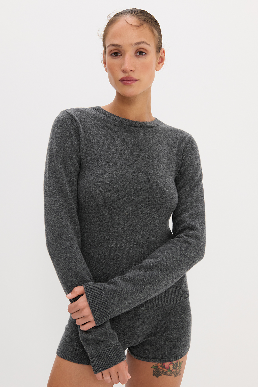 ДЖЕМПЕР ІЗ ДОДАВАННЯМ ВОВНИ ЯГНЯТИ