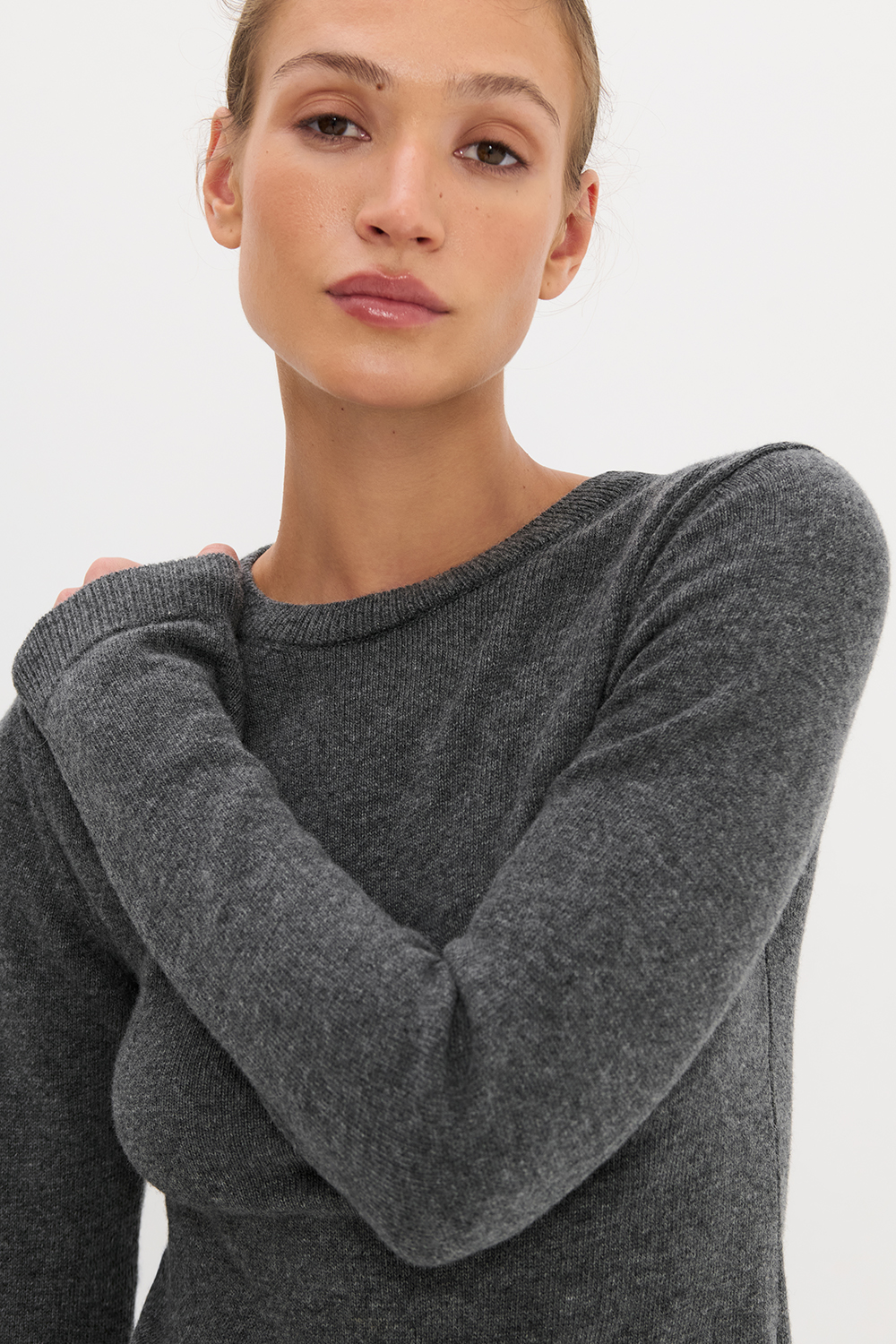 ДЖЕМПЕР ІЗ ДОДАВАННЯМ ВОВНИ ЯГНЯТИ