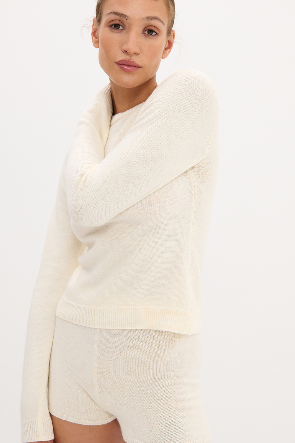 ДЖЕМПЕР ІЗ ДОДАВАННЯМ ВОВНИ ЯГНЯТИ