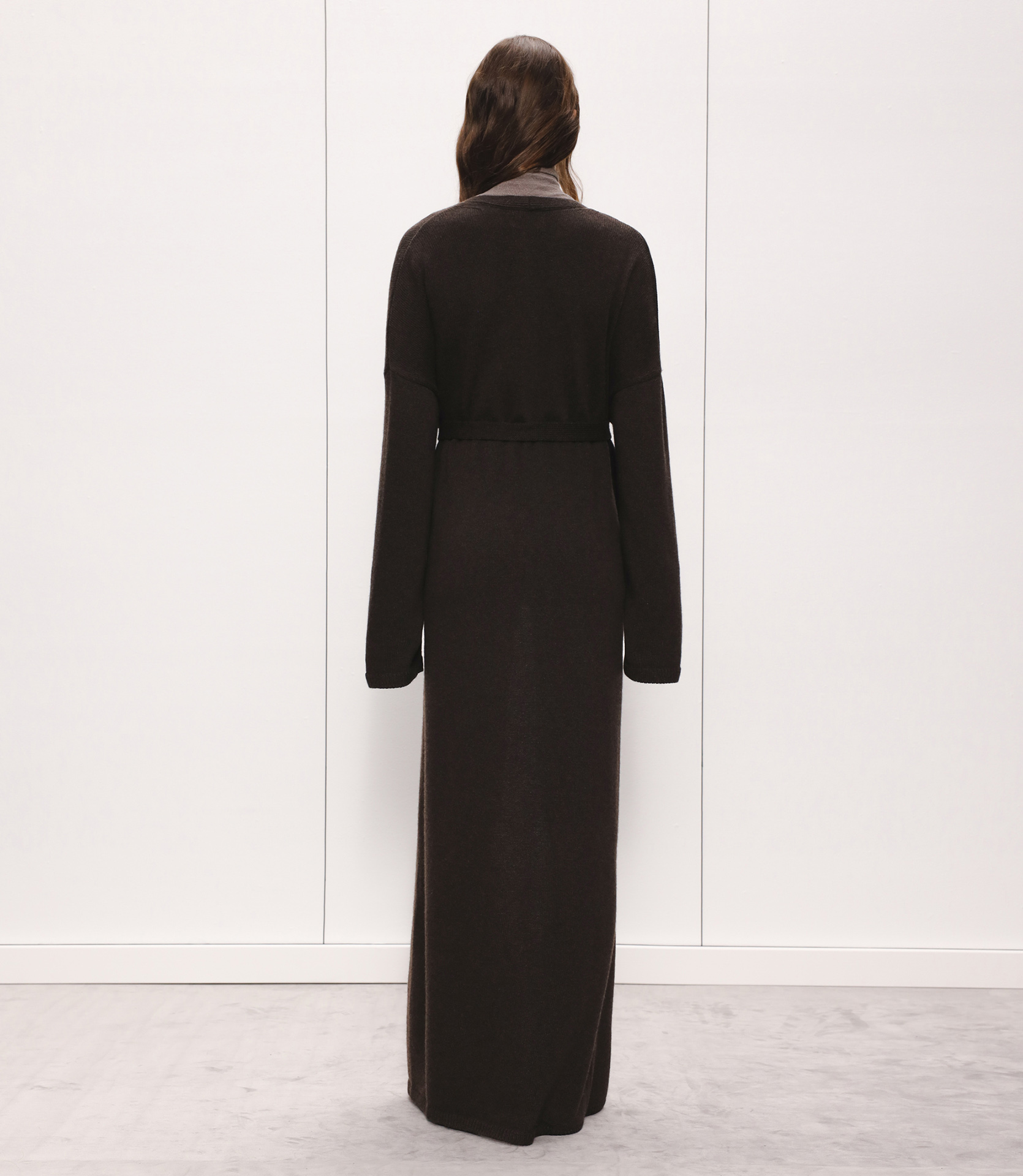 КАРДИГАН МАКСІ ІЗ ДОДАВАННЯМ ВОВНИ ЯГНЯТИ