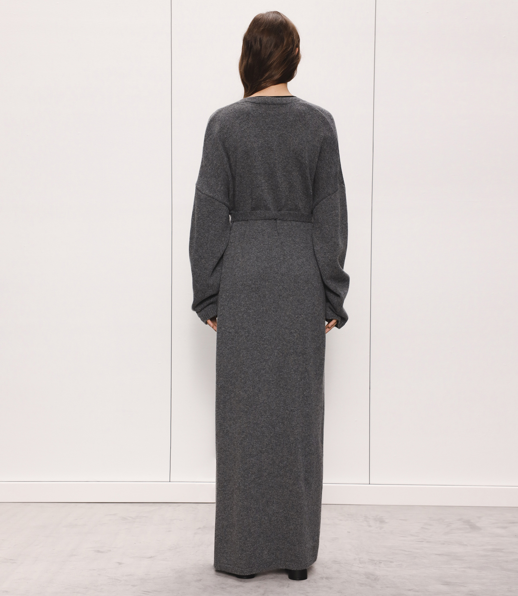 КАРДИГАН МАКСІ ІЗ ДОДАВАННЯМ ВОВНИ ЯГНЯТИ