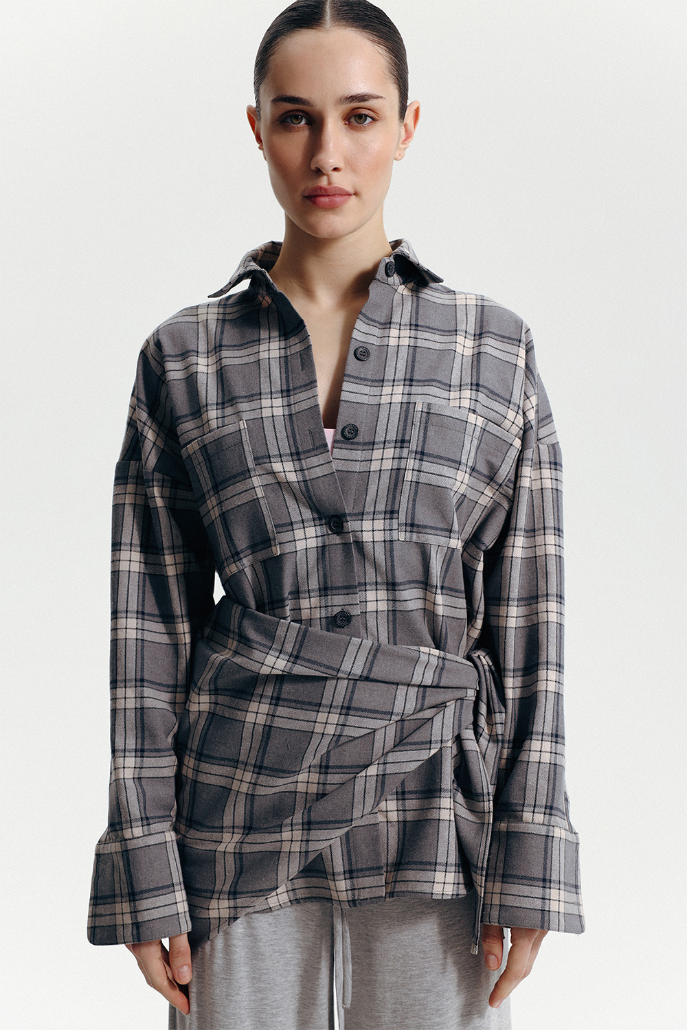 СОРОЧКА-ТРАНСФОРМЕР В КЛІТИНКУ