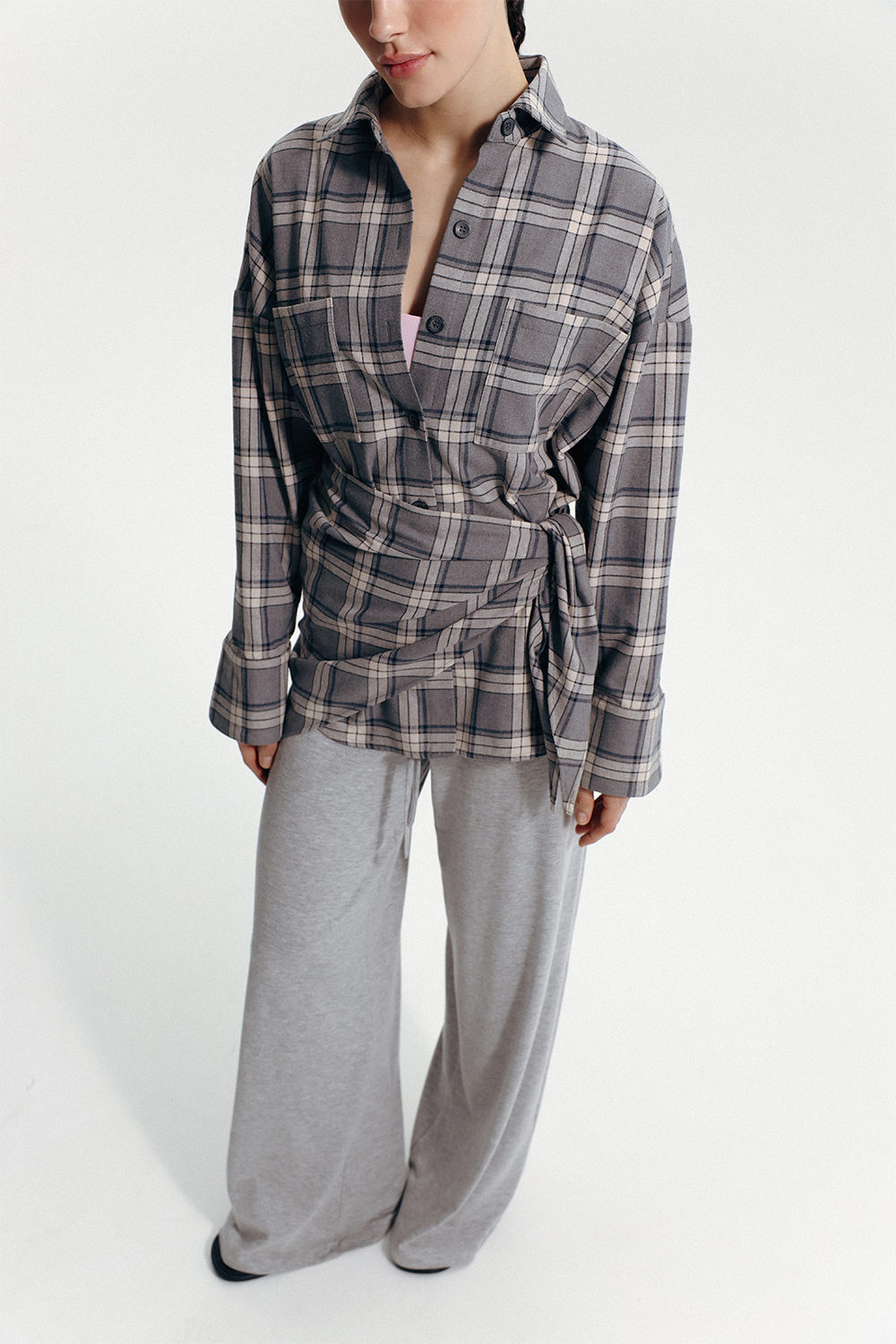 СОРОЧКА-ТРАНСФОРМЕР В КЛІТИНКУ