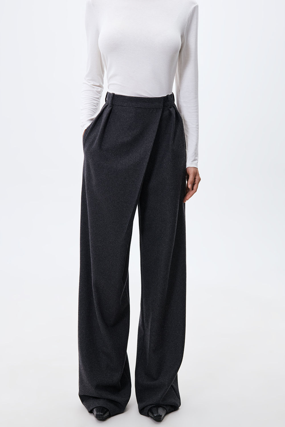 ШТАНИ АСИМЕТРИЧНІ УТЕПЛЕНІ