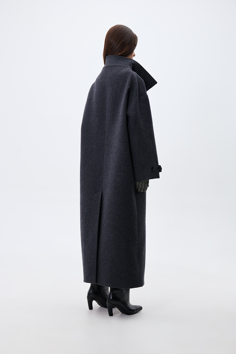 ПАЛЬТО МАКСІ З КОМІРОМ-СТІЙКОЮ