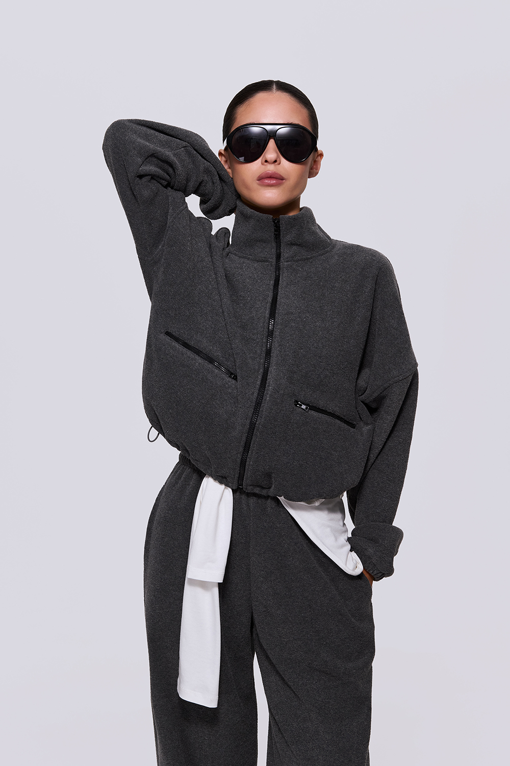 ХУДІ ФЛІСОВЕ НА БЛИСКАВЦІ